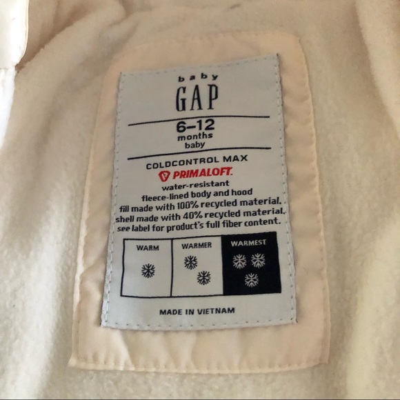 Baby Gap Primaloft Snow Suit - Picture 8 of 9
